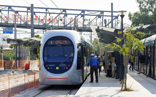 Athens - Trams - Photo: ©Ian Boyle 14th September 2016 