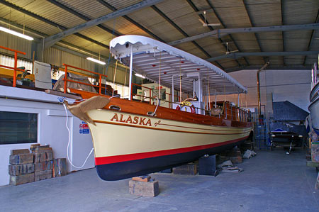 Steam Launch "Alaska" 1883 - www.simplonpc.co.uk -  Photo: © Ian Boyle, 28th January 2008