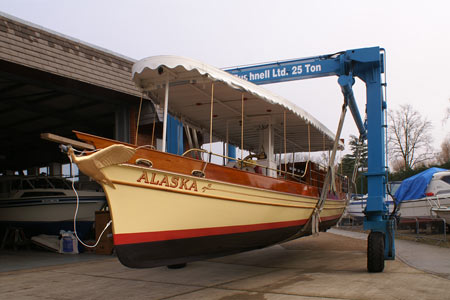 Steam Launch "Alaska" 1883 - www.simplonpc.co.uk -  Photo: © Ian Boyle, 28th January 2008