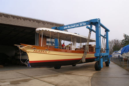 Steam Launch "Alaska" 1883 - www.simplonpc.co.uk -  Photo: © Ian Boyle, 28th January 2008