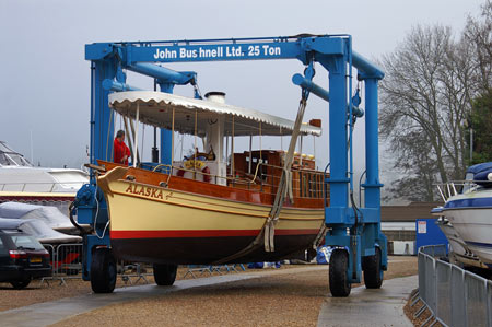 Steam Launch "Alaska" 1883 - www.simplonpc.co.uk -  Photo: © Ian Boyle, 28th January 2008