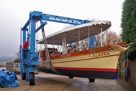 Steam Launch "Alaska" 1883 - www.simplonpc.co.uk -  Photo: © Ian Boyle, 28th January 2008