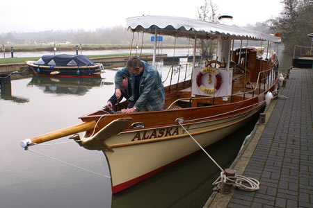 Steam Launch "Alaska" 1883 - www.simplonpc.co.uk -  Photo: © Ian Boyle, 28th January 2008