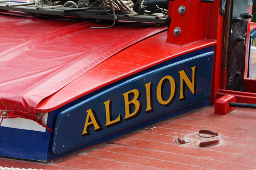 ALBION - Norfolk Wherry - Photo: ©2012 Ian Boyle - www.simplonpc.co.uk - Simplon Postcards