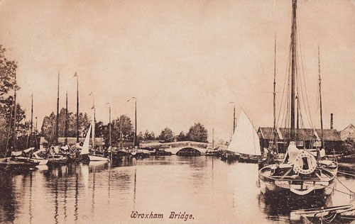 Norfolk Wherry MERLIN - Photo: ©2012 Ian Boyle - www.simplonpc.co.uk - Simplon Postcards