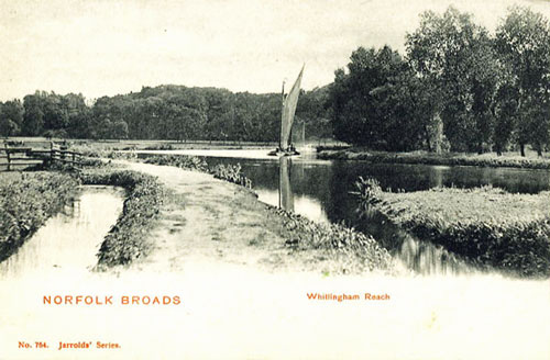 Norfolk Wherry - Photo: ©2012 Ian Boyle - www.simplonpc.co.uk - Simplon Postcards