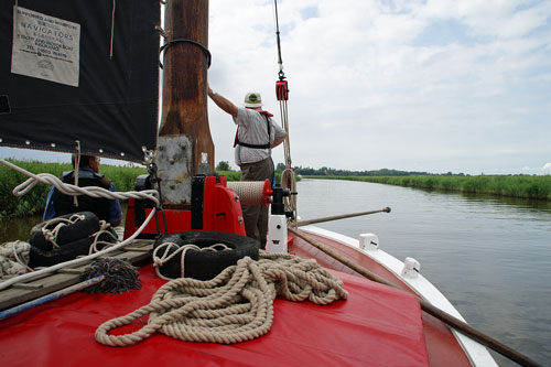 ALBION - Norfolk Wherry - Photo: ©2012 Ian Boyle - www.simplonpc.co.uk - Simplon Postcards