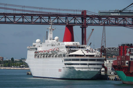 Atlantic Star at Lisbon - Photo: Ian Boyle, Lisbon, 19th April 2009