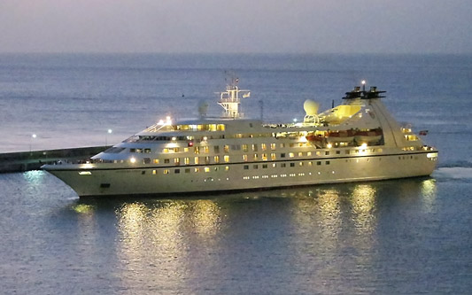 Azura Cruise - SILVER CLOUD at Barbados - Photo: © Ian Boyle, 23rd March 2014 - www.simplonpc.co.uk