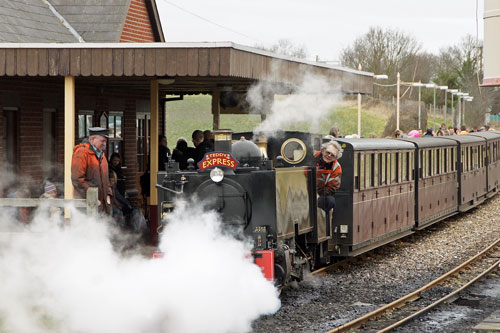 BURE VALLEY RAILWAY - www.simplonpc.co.uk - Photo: © Ian Boyle 15th February 2012