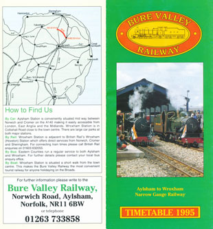 BURE VALLEY RAILWAY - www.simplonpc.co.uk