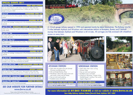 BURE VALLEY RAILWAY - www.simplonpc.co.uk