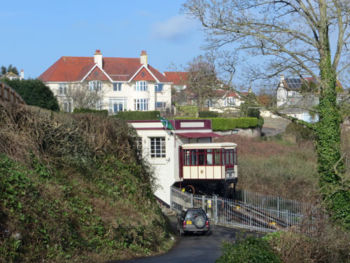 Babbacombe Cliff Railway - Photo: ©Ian Boyle 1st March 2015