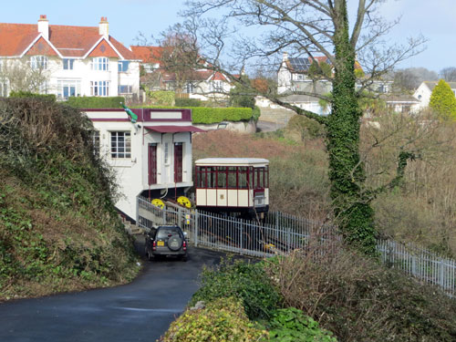 Babbacombe Cliff Railway - Photo: ©Ian Boyle 1st March 2015