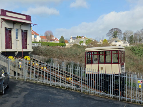 Babbacombe Cliff Railway - Photo: ©Ian Boyle 1st March 2015