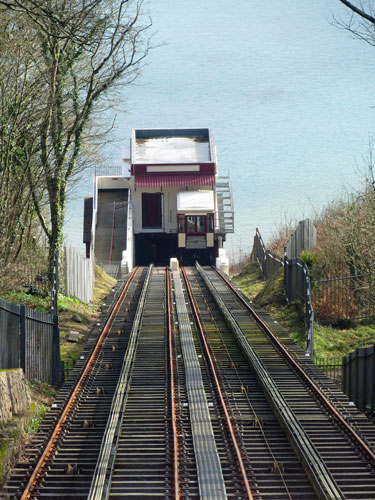 Babbacombe Cliff Railway - Photo: ©Ian Boyle 1st March 2015