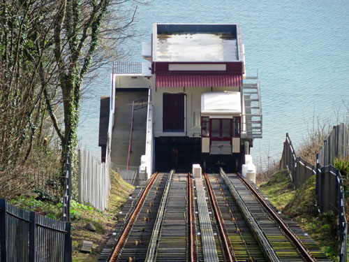 Babbacombe Cliff Railway - Photo: ©Ian Boyle 1st March 2015