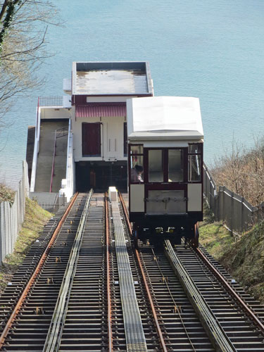 Babbacombe Cliff Railway - Photo: ©Ian Boyle 1st March 2015