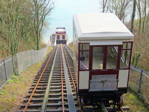 Babbacombe Cliff Railway - Photo: ©Ian Boyle 1st March 2015