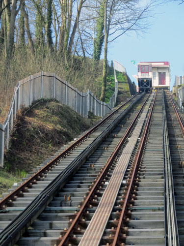 Babbacombe Cliff Railway - Photo: ©Ian Boyle 1st March 2015