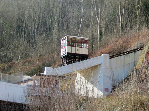 Babbacombe Cliff Railway - Photo: ©Ian Boyle 1st March 2015