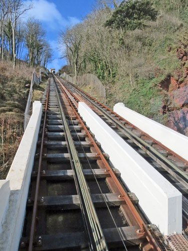 Babbacombe Cliff Railway - Photo: ©Ian Boyle 1st March 2015