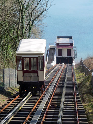 Babbacombe Cliff Railway - Photo: ©Ian Boyle 1st March 2015