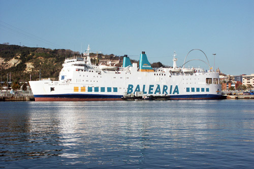 ISLA DE BOTAFOC -Balearia - Simplon Postcards - simplonpc.co.uk - Photo: ©1978 Ian Boyle