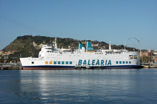 ISLA DE BOTAFOC -Balearia - Simplon Postcards - simplonpc.co.uk - Photo: ©1978 Ian Boyle