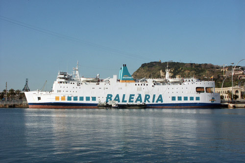 ISLA DE BOTAFOC -Balearia - Simplon Postcards - simplonpc.co.uk - Photo: ©1978 Ian Boyle