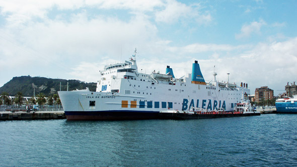 ISLA DE BOTAFOC -Balearia - Simplon Postcards - simplonpc.co.uk - Photo: ©1978 Ian Boyle