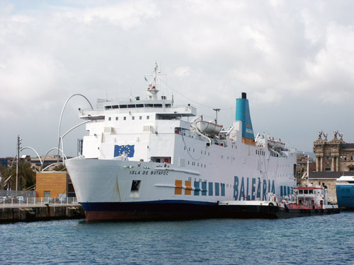 ISLA DE BOTAFOC -Balearia - Simplon Postcards - simplonpc.co.uk - Photo: ©1978 Ian Boyle