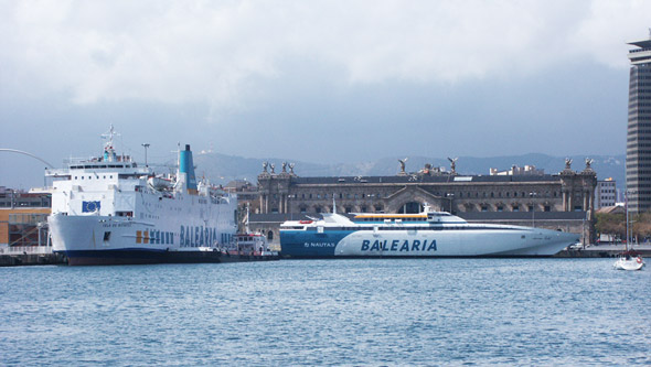 ISLA DE BOTAFOC -Balearia - Simplon Postcards - simplonpc.co.uk - Photo: ©1978 Ian Boyle