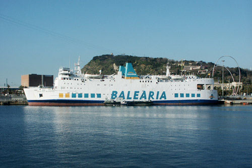 ISLA DE BOTAFOC -Balearia - Simplon Postcards - simplonpc.co.uk - Photo: ©1978 Ian Boyle