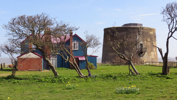 Martello Tower W - Bawdsey, Suffolk - Photo: ©2013 Ian Boyle - www.simplonpc.co.uk