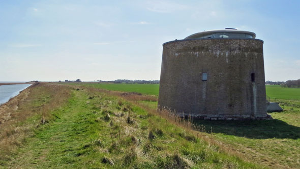 Martello Tower X - Bawdsey, Suffolk - Photo: ©2013 Ian Boyle - www.simplonpc.co.uk