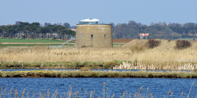 Martello Tower X - Bawdsey, Suffolk - Photo: ©2013 Ian Boyle - www.simplonpc.co.uk