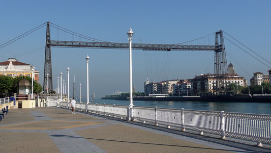 Vizcaya Bridge - Bizkaiko Zubia - Bilbao - www.simplonpc.co.uk - Photo: � Ian Boyle, 28th August 2008