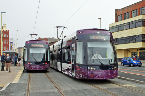 BLACKPOOL TRAMS 2012 - Photo: ©2012 Ian Boyle - www.simplompc.co.uk - Simplon Postcards