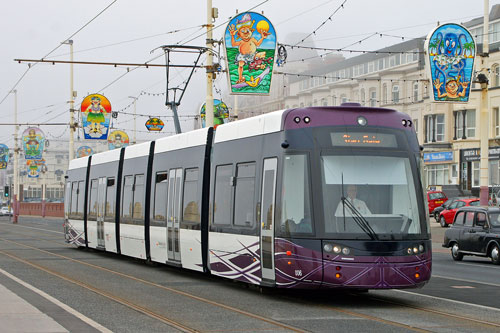 BLACKPOOL TRAMS 2012 - Photo: ©2012 Ian Boyle - www.simplompc.co.uk - Simplon Postcards