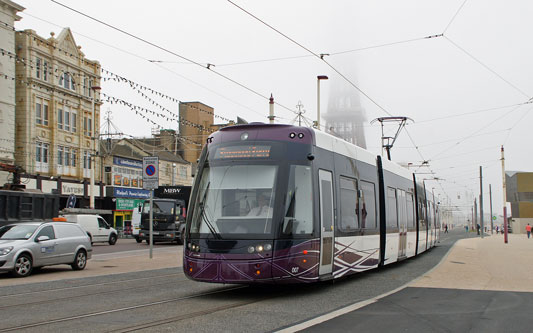 BLACKPOOL TRAMS 2012 - Photo: ©2012 Ian Boyle - www.simplompc.co.uk - Simplon Postcards