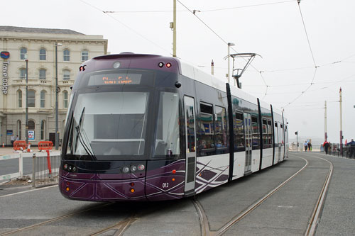 BLACKPOOL TRAMS 2012 - Photo: ©2012 Ian Boyle - www.simplompc.co.uk - Simplon Postcards