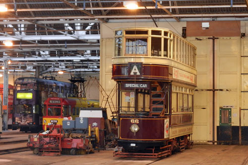 BLACKPOOL TRAMS - Photo: ©Mike Tedstone 19th October 2012 - www.simplompc.co.uk - Simplon Postcards