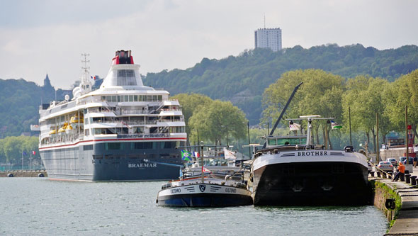 BRAEMAR in Rouen - Photo: ©Ian Boyle 29th April 2017  