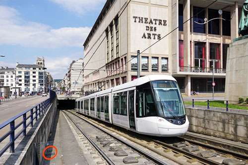 Rouen Metro - Photo: ©Ian Boyle 28th April 2017 