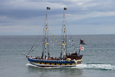 PIRATE SHIP - Photo: © Ian Boyle, 17th August 2010 - www.simplonpc.co.uk