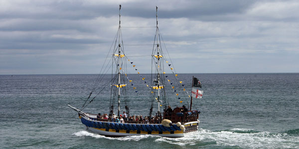 PIRATE SHIP - Photo: © Ian Boyle, 17th August 2010 - www.simplonpc.co.uk