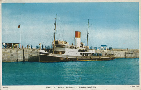 Bridlington Excursion Boats - Simplon Postcards - www.simplonpc.co.uk