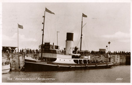 Bridlington Excursion Boats - Simplon Postcards - www.simplonpc.co.uk