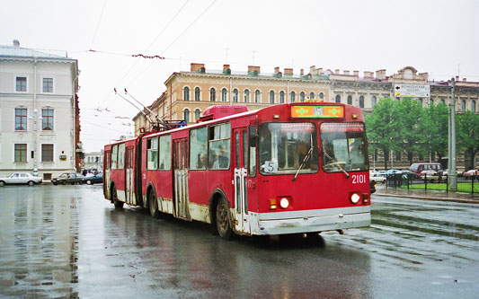 St Petersburg - Trolleybus - www.simplonpc.co.uk